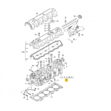 Головка блока всборе VAG 074103265X Б/У