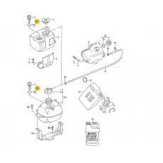 Датчик уровня тосола в расширенном бачке 1 тип HANS PRIES/TOPRAN 103324755
