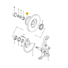 Диск тормозной после 85г. (низкий) Febi 02583