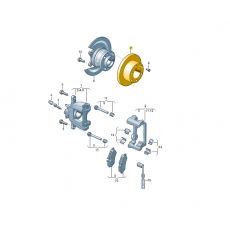 Диск тормозной задний 3.0т-3.5т BREMBO 08.9509.11