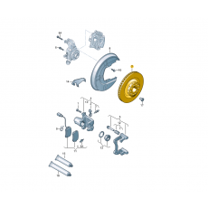 Диск тормозной задний BOSCH 0986479097
