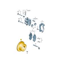 Диск тормозной передний BREMBO 09.9508.11