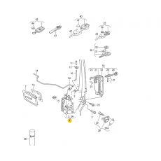 Замок двери передний R VAG 701837016E Б/У
