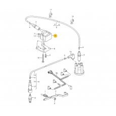 Катушка зажигания +2,0 E (3 фишки) JP Group 1191601500