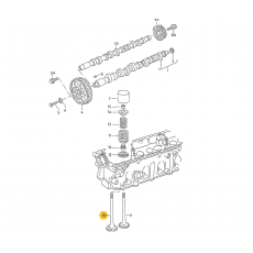 Клапан выпускной D31 L95 все D MAHLE 029VA30365100