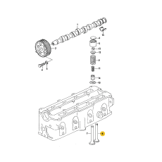 Клапан выпускной D31,L95 гидравлика Kolbenschmidt 50004027