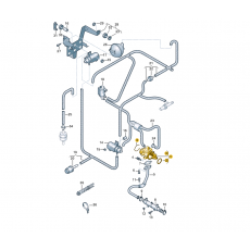 Клапан системы циркуляции ОГ AXD,AXE WAHLER 7649D