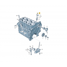 Кожух ремня ГРМ болт M6x16 VAG N10082912