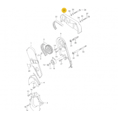 Кожух ремня ТНВД ACV VAG 074130133C