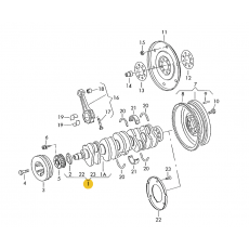 Коленвал VAG 074105019E Б/У