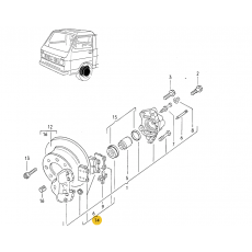 Колодки тормозные передние LT 28-55 ->97 REMSA 0010.10