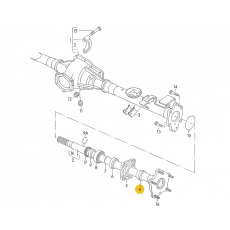 Кольцо на задний мост VAG 281501209B