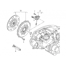 Комплект сцепления 2.4 AJA 2.5 AJT VAG 074198141X