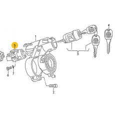 Контактная группа замка зажигания MEYLE 1009050013