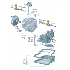 ШРУС внутренний ответная часть АКПП L/R GKN 305618