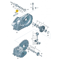 ШРУС внутренний ответная часть R 1.9 2.0 МКПП-5 GKN 305617