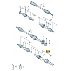 ШРУС внутренний R МКПП-6 2.5 GKN 304841