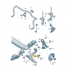 Шаровая опора VW T5 нижняя LEMFOERDER 2759702