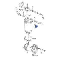 Фильтр топливный с клапаном обратки +Т-4 FILTRON PP839