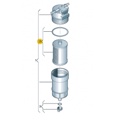 Фильтр топливный FILTRON PE973/4