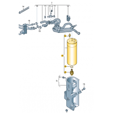 Фильтр топливный  VAG 7E0127401A