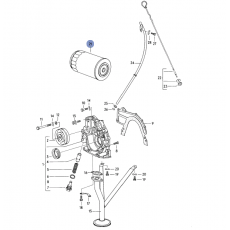 Фильтр масляный на CP BOSCH 0451203078