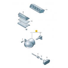 Фара противотуманная R + T-5 DEPO 441-2035R-UE