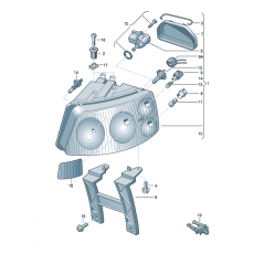 Фара L Multivan DEPO 441-1175L-LD-EM