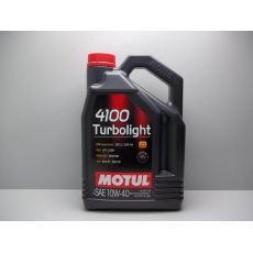 Моторное масло MOTUL 4100 Turbolight 10W-40 4 л MOTUL 100355