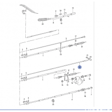 Трос газа 1,9 Pierburg HANS PRIES/TOPRAN 103301055