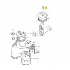 Корпус плоского разъема квадратный 2 контакта TE PARTS 7810102