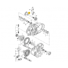 КПП вал фланцевый 102 л/с VAG 02G409356C