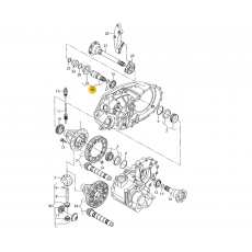 КПП вал фланцевый 102 л.с. ответная часть VAG 02G409345