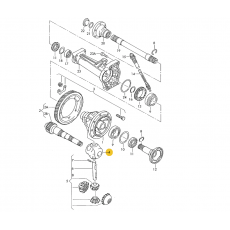 КПП деференциал регулировочная шайба VAG 02M409170A