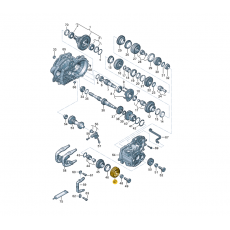 КПП муфта 5 передачи 96-- VAG 02J311241F Б/У
