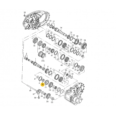 КПП подшипник 3/4 передачи 6-ст КПП VAG 02F311265