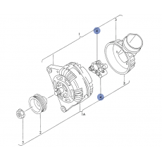 Таблетка на генератор для Valeo HUCO 130681