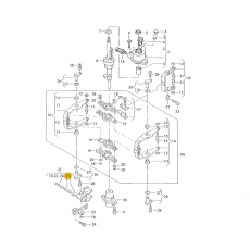 КПП пружинка задний передачи VAG 02A311548A