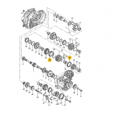 КПП синхронизатор 3/4 передачи VAG 02A311269E