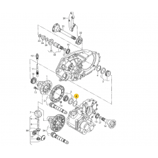 КПП шайба комплект +Т-5 VAG 02G498210