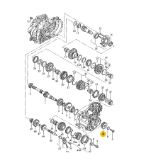 КПП шестерня 5 передачи 34/45 VAG 02A311361Q