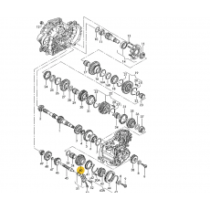КПП шестерня 5 передачи 36/43 VAG 02A311158H