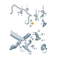 Стойка стабилизатора VAG 7H5411317E