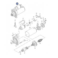 Стартер AGL Delta autotechnik A16380