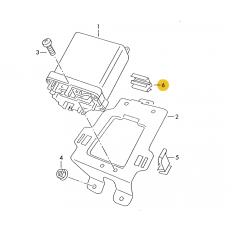 Кронштейн блока управления VAG 6N0906356A