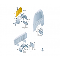 Крыло передние L SIGNEDA PVW10046AL