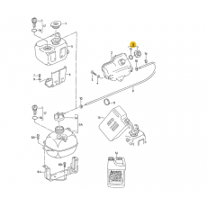 Крышка доливного бачка VAG 025121482