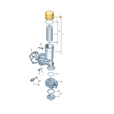 Крышка масляного фильтра 2.5 VAG 038115433