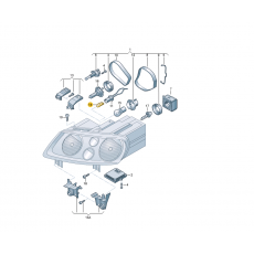 Лампа габаритов 12V/W5W VAG N01775310