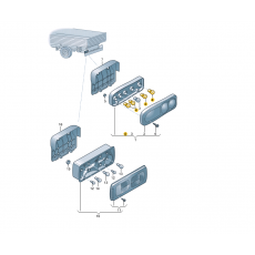 Лампа поворота / стопа 21W Hella 8GA002073-121